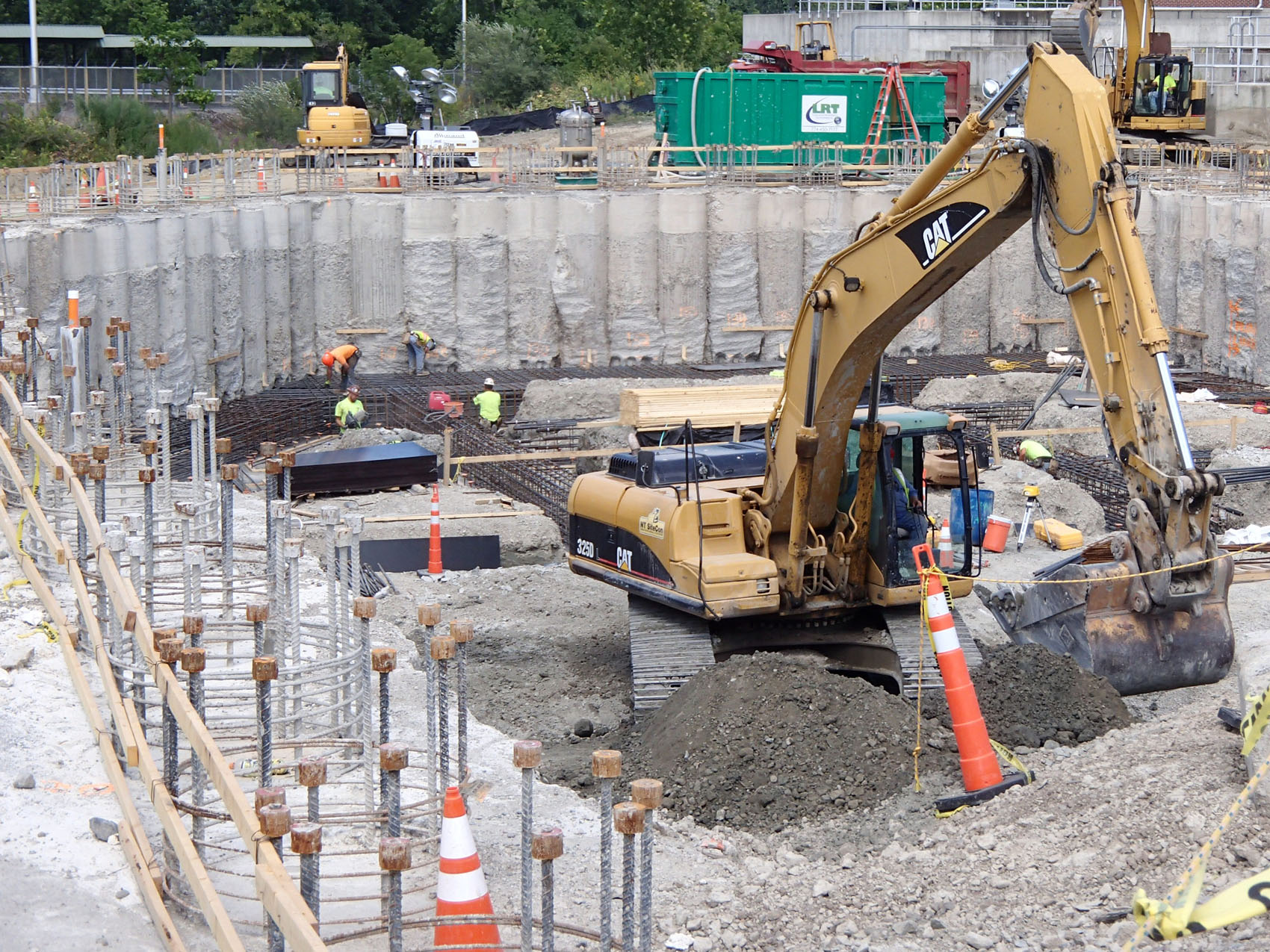 Construction site domestic sewage treatment